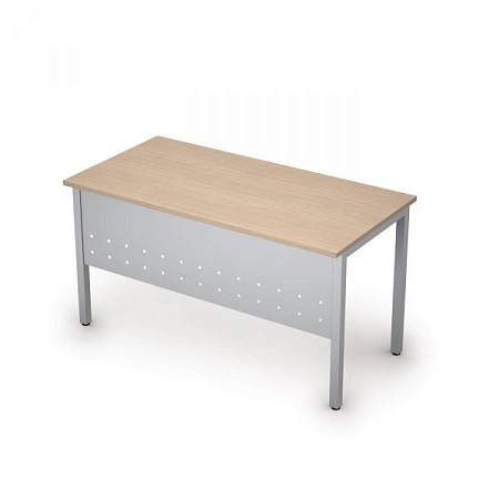 Стол на металлических опорах, экран металл 2МК.109