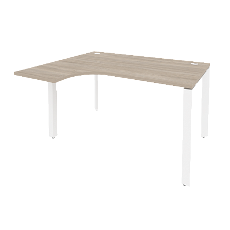 Стол эргономичный левый на П-образном м/к O.MP-SA-3L