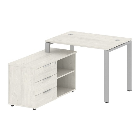 Рабочая станция с опорной тумбой левая БП.РС-СТС -2.1 Л