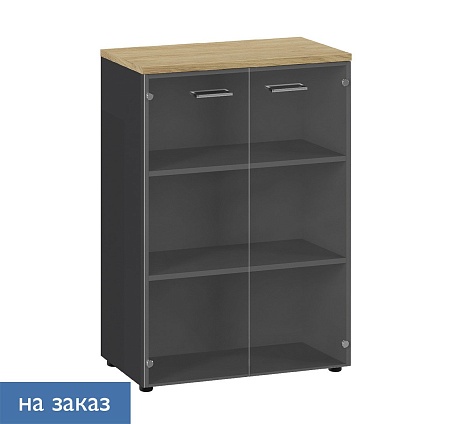 FLEX Шкаф средний со стекл.дв. 135H003 151 6Z.34