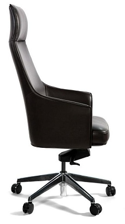 Кресло офисное Бордо A1918 brown leather