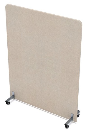 Акустическая мобильная перегородка на стационарных...