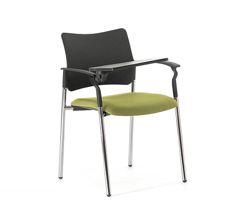 Кресло со столик, опоры Pinko plastic 4legs SLW 58 Arms+WT