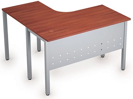 Стол на металлических опорах, экран металл 2МК.129R