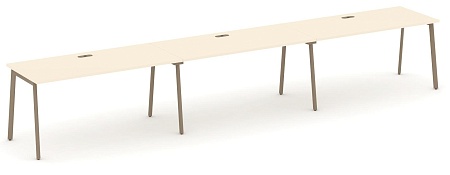 Рабочая станция на 3 места с лючком ES.RS-3.4-LP