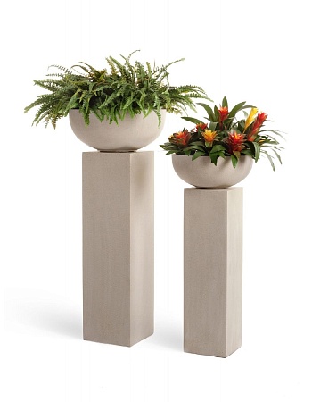 Колонна TREEZ Effectory Beton Белый песок в-120 см, 34х34 см 1/1