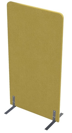 Акустическая мобильная перегородка на стационарных...