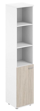 Шкаф высокий полуоткрытый, з.ст HDF, левый SG.832.L