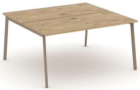 Рабочая станция на 2 места с лючком ES.D.RS-2.4-LP