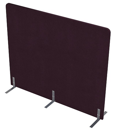 Акустическая мобильная перегородка на стационарных...