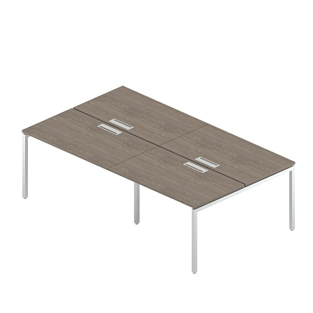 Двойная группа сдвоенных столов с люками RP-1.1(x4)+F-59М