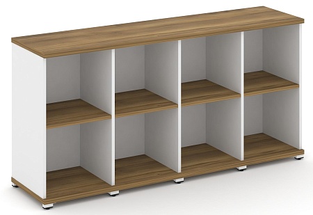 Стеллаж четыре узкие секции, 2 ниши CN.STU-240