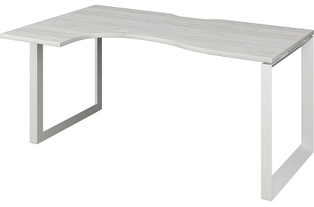 Стол эргономичный левый на металлокаркасе НТМП.О-060.ЛВ