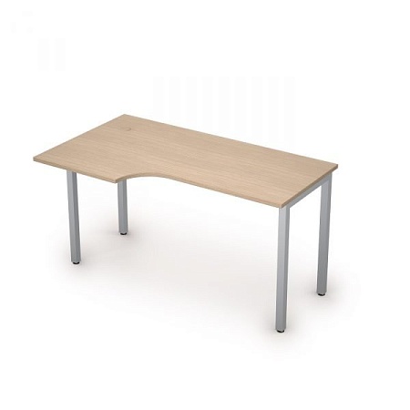 Стол на металлических опорах без экрана 2М.142L