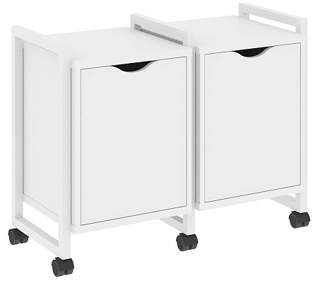 Тумба на колесных опорах наборная. Вариант №2 VR.L-TN-2.K