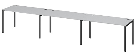 Бенч линейный на 3 рабочих места АМБЛ-005-3