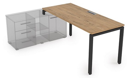 Стол рабочий, прямолинейный, левый СТЛ-П.994