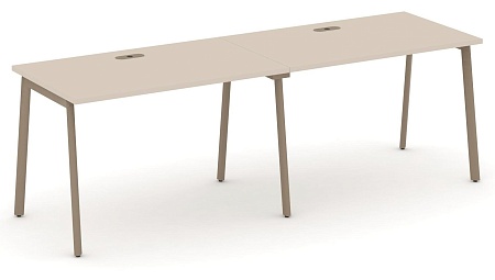 Рабочая станция на 2 места с лючком ES.RS-2.2-LP