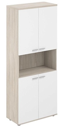 Шкаф высокий с нишей, 4-х дв, з.ст ЛДСП 16 мм SG.861