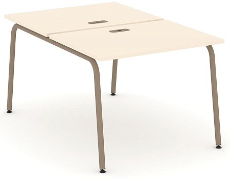 Рабочая станция на 2 места с лючком ES.D.RS-2.1-LK