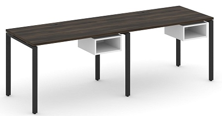 Рабочая станция односторонняя с подвесными тумбами на 2 места CN.ORS-102