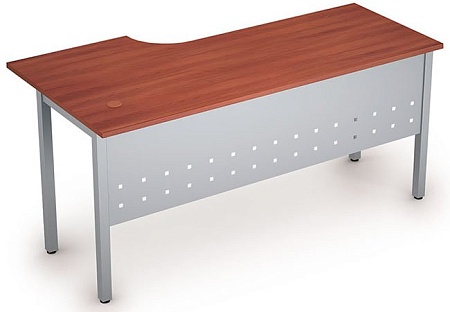 Стол на металлических опорах, экран металл 2МК.146R