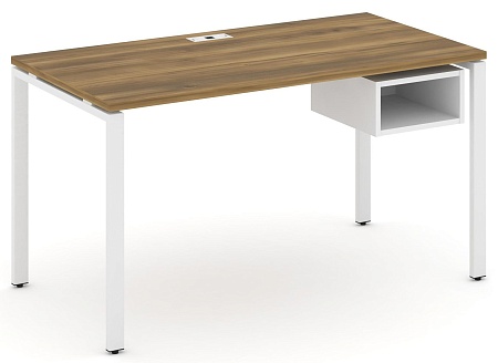 Стол рабочий с подвеснй тумбой с одной открытой нишей CN.SP-103