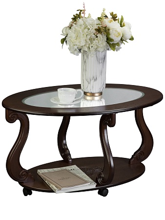 Журнальный столик Овация С (Темнокоричневый)