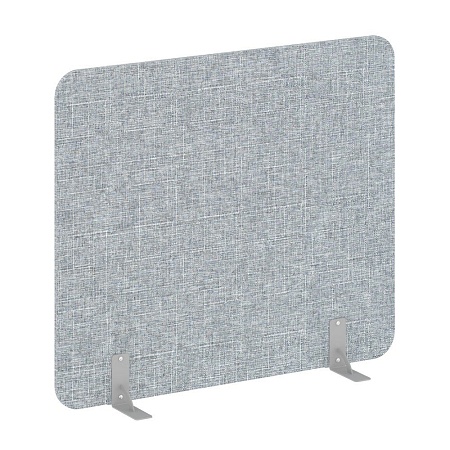 Перегородки на металлических опорах на фетровых по...