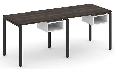 Рабочая станция односторонняя с подвесными тумбами на 2 места CN.ORS-101