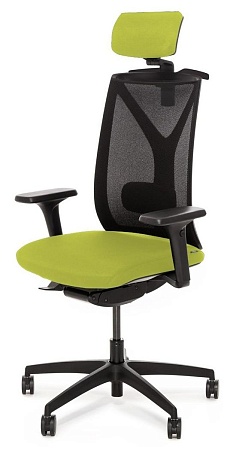 Кресло,синх,1D,подг,чер DION MeshBl 870 1D black