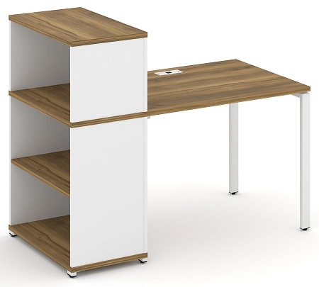 Стол рабочий с опорным стеллажом с надставкой низкой CN.SP-209