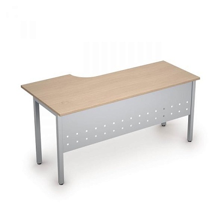 Стол на металлических опорах, экран металл 2МК.146R