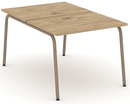 Рабочая станция на 2 места с лючком ES.D.RS-2.1-LK