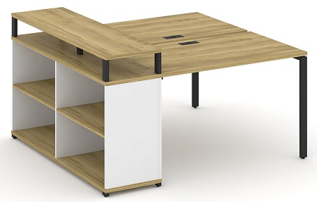 Рабочая станция с опорным стеллажом с верхним горизонтом CN.DRS-206