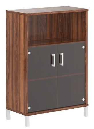 Шкаф средний с малыми стеклянными дверьми B 420.5