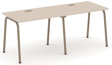 Рабочая станция на 2 места с лючком ES.RS-2.1-LK