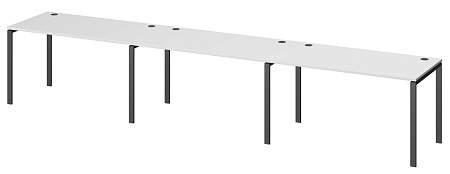 Бенч линейный на 3 рабочих места АМБЛ-005-3