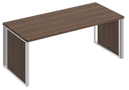 Стол руководителя с декоративными вставками БР 124