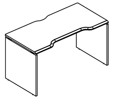 Стол эргономичный  МР МП 013.04
