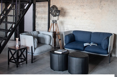 Диван 2м низкая спинк Bellagio 2 low UNO