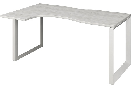 Стол эргономичный левый на металлокаркасе НТМП.О-040.ЛВ