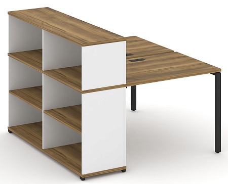 Рабочая станция с опорным стеллажом с надставкой низкой CN.DRS-209