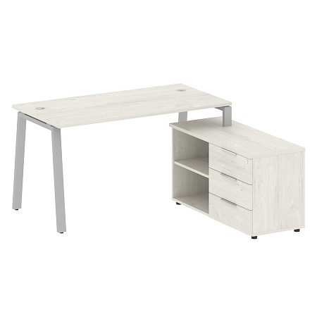 Рабочая станция на А-образном м/к с опорной тумбой правая БА.РС-СТС-2.3 Пр