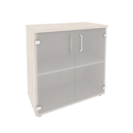 Шкаф низкий широкий (2 низких фасада стекло) O.ST-3.2