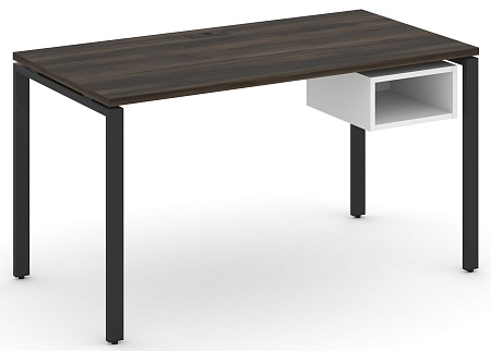 Стол рабочий с подвеснй тумбой с одной открытой нишей CN.SP-103