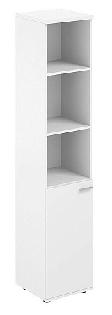 Шкаф высокий полуоткрытый, з.ст HDF, левый SG.832.L