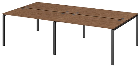 Бенч двойной на 4 рабочих места АМБ-004-4