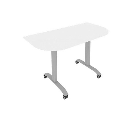 Стол радиусный складной мобильный СМ-4.1 ШхГхВ(1300х650х757)мм