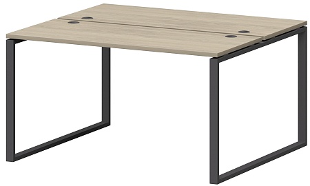 Бенч двойной на металлокаркасе СМС2-О-10К.120.Пр25